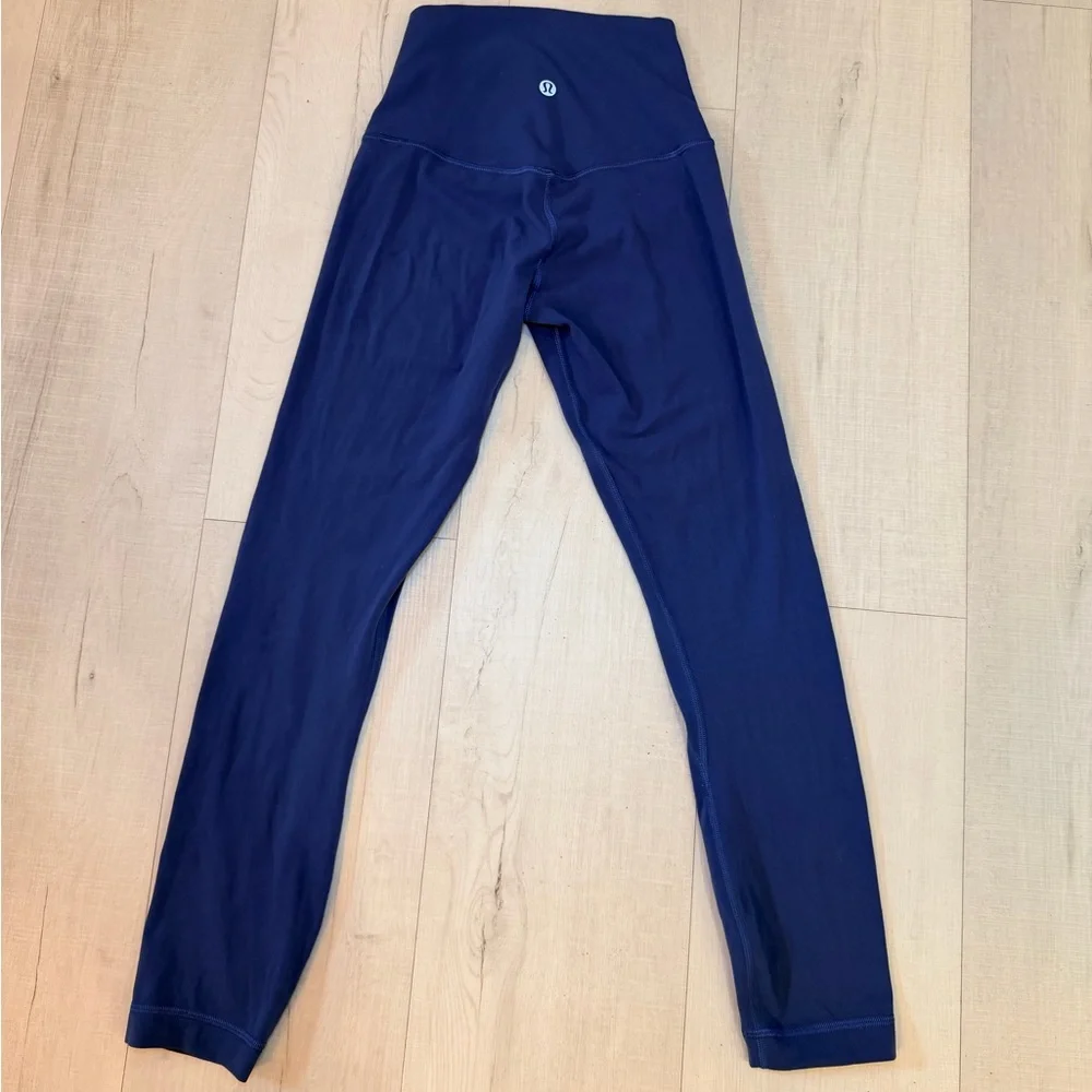 Lululemon Align High Rise Crop 23in Blue Twill‎